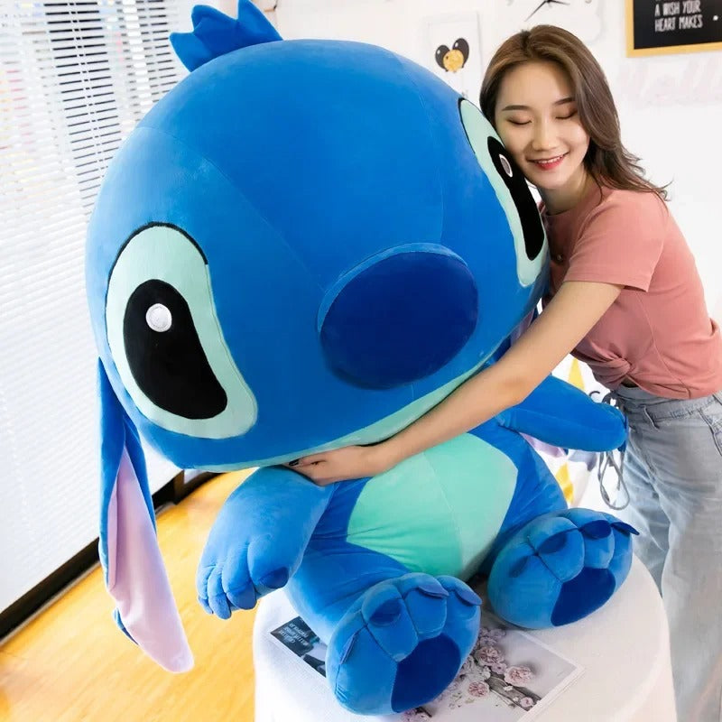 Giant Lilo & Stitch Plush Toy – Couple Pillow Gift (55CM) - Genzify Store