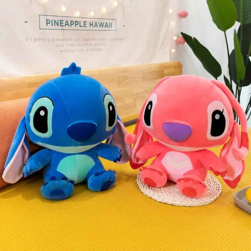 Giant Lilo & Stitch Plush Toy – Couple Pillow Gift (55CM) - Genzify Store