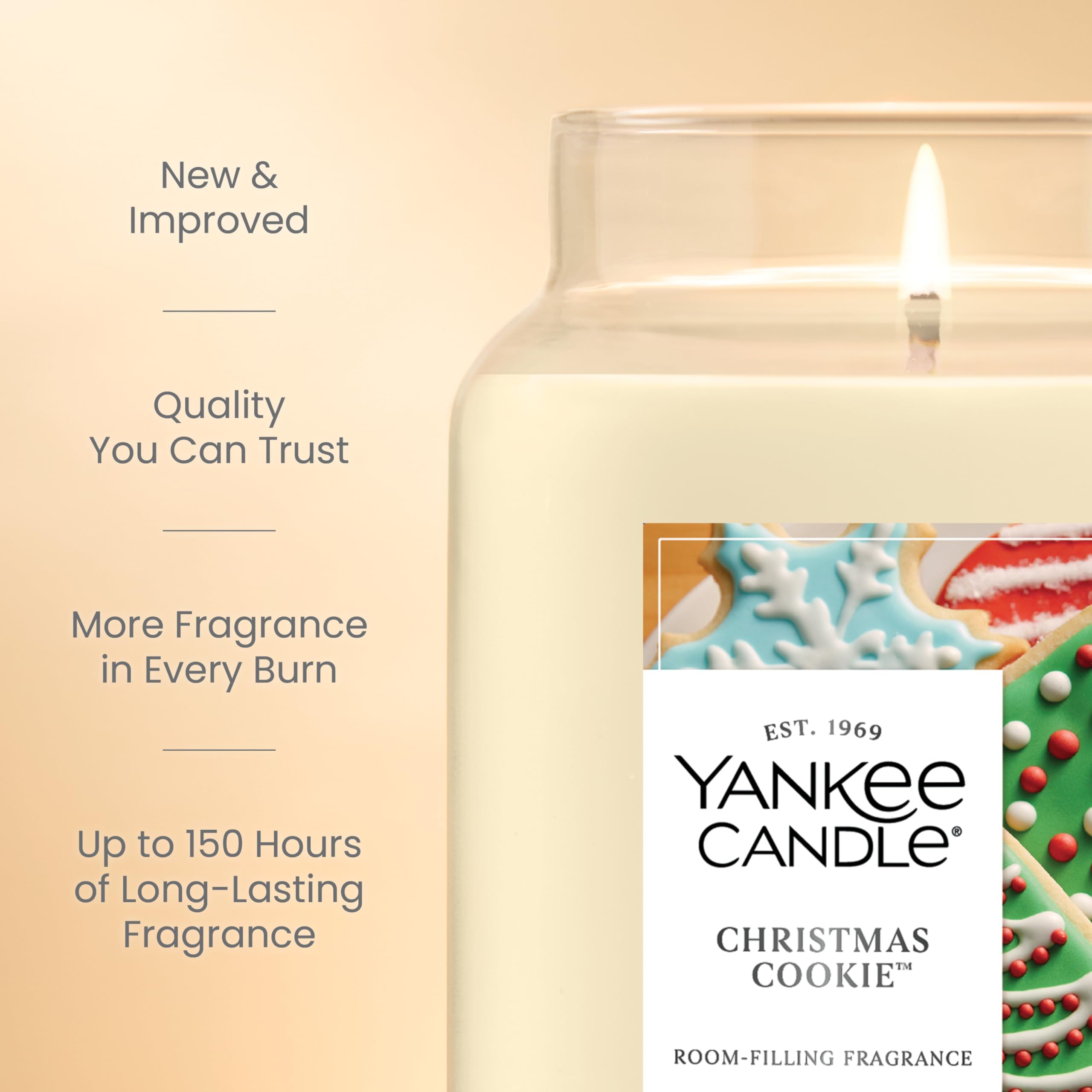 Yankee Candle Christmas Cookie Scented Candle - Genzify Store