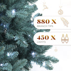 YITAHOME Prelit Artificial Christmas Tree with Remote Control - Genzify Store