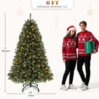 YITAHOME Prelit Artificial Christmas Tree with Remote Control - Genzify Store