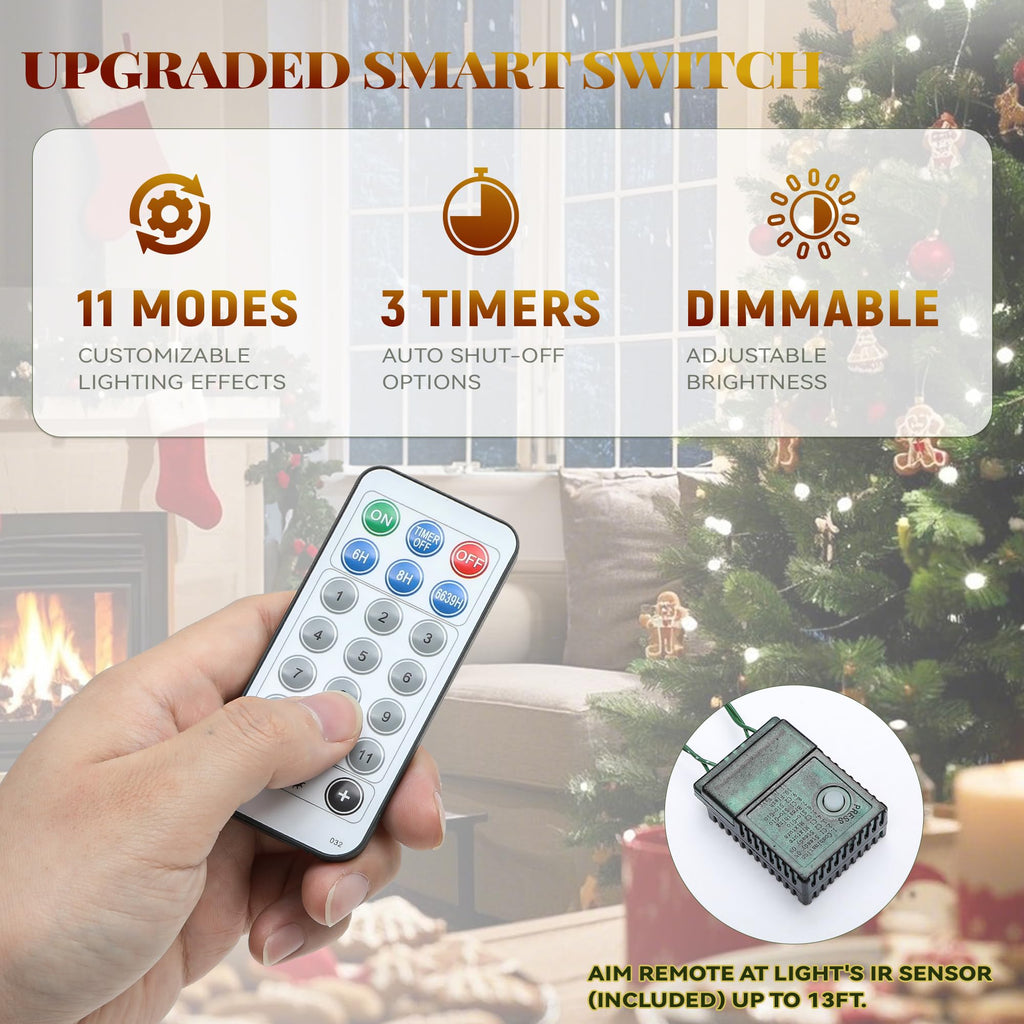 YITAHOME Prelit Artificial Christmas Tree with Remote Control - Genzify Store