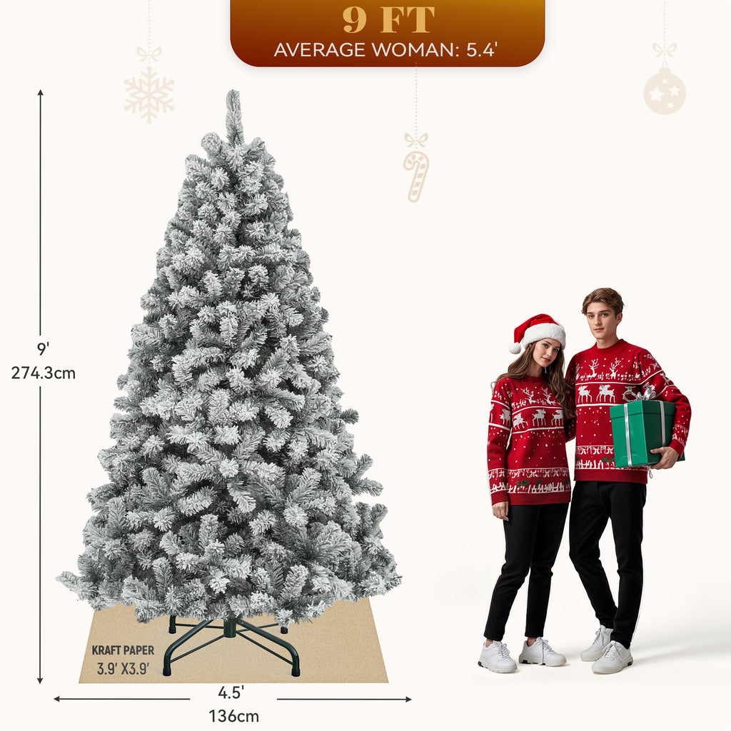 YITAHOME Prelit Artificial Christmas Tree with Remote Control - Genzify Store