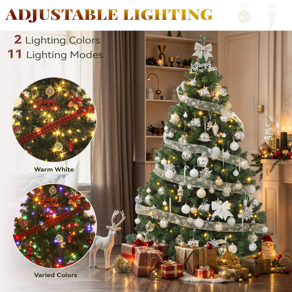 YITAHOME Prelit Artificial Christmas Tree with Remote Control - Genzify Store