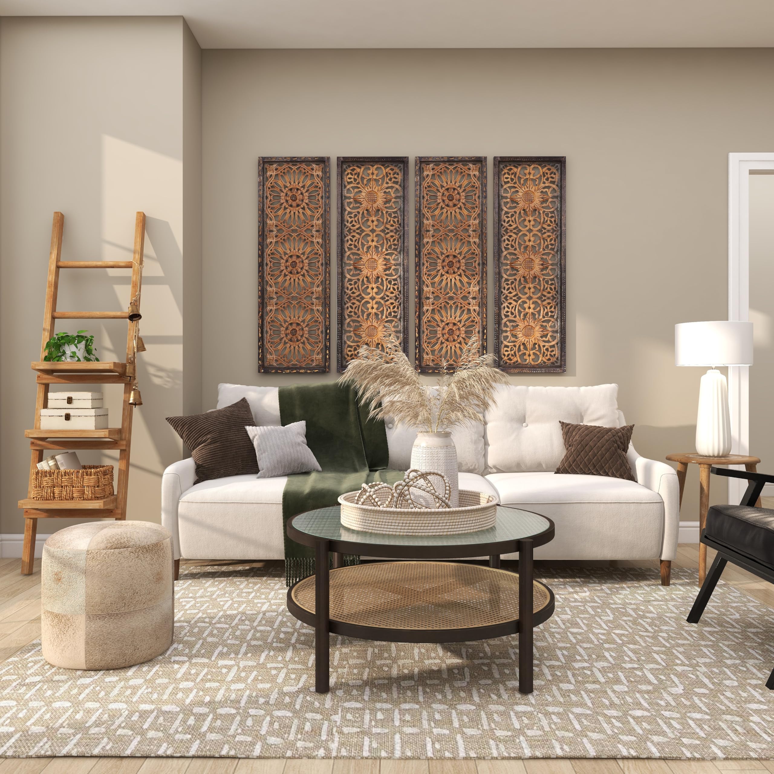 Deco 79 Gold Metal Cow Bells Christmas Hanging Decor - Genzify Store