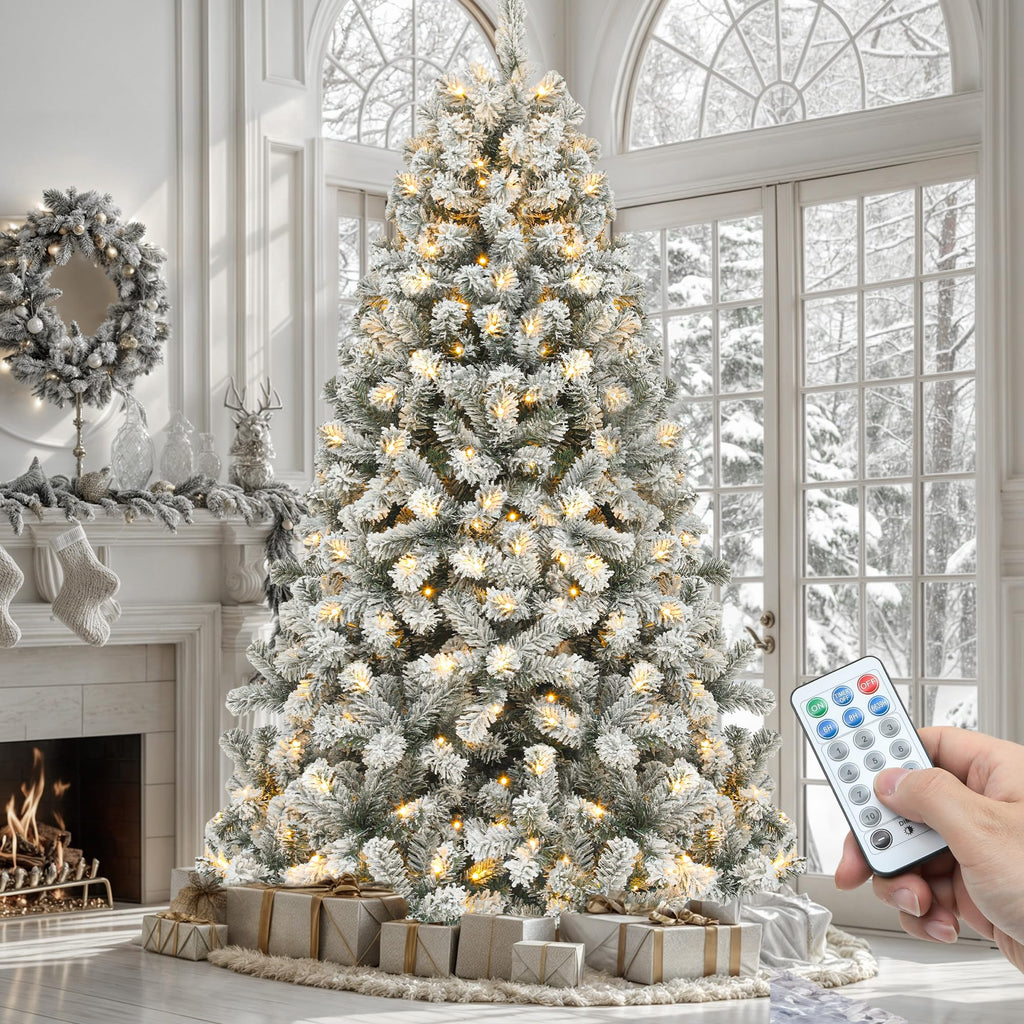 YITAHOME Prelit Artificial Christmas Tree with Remote Control - Genzify Store