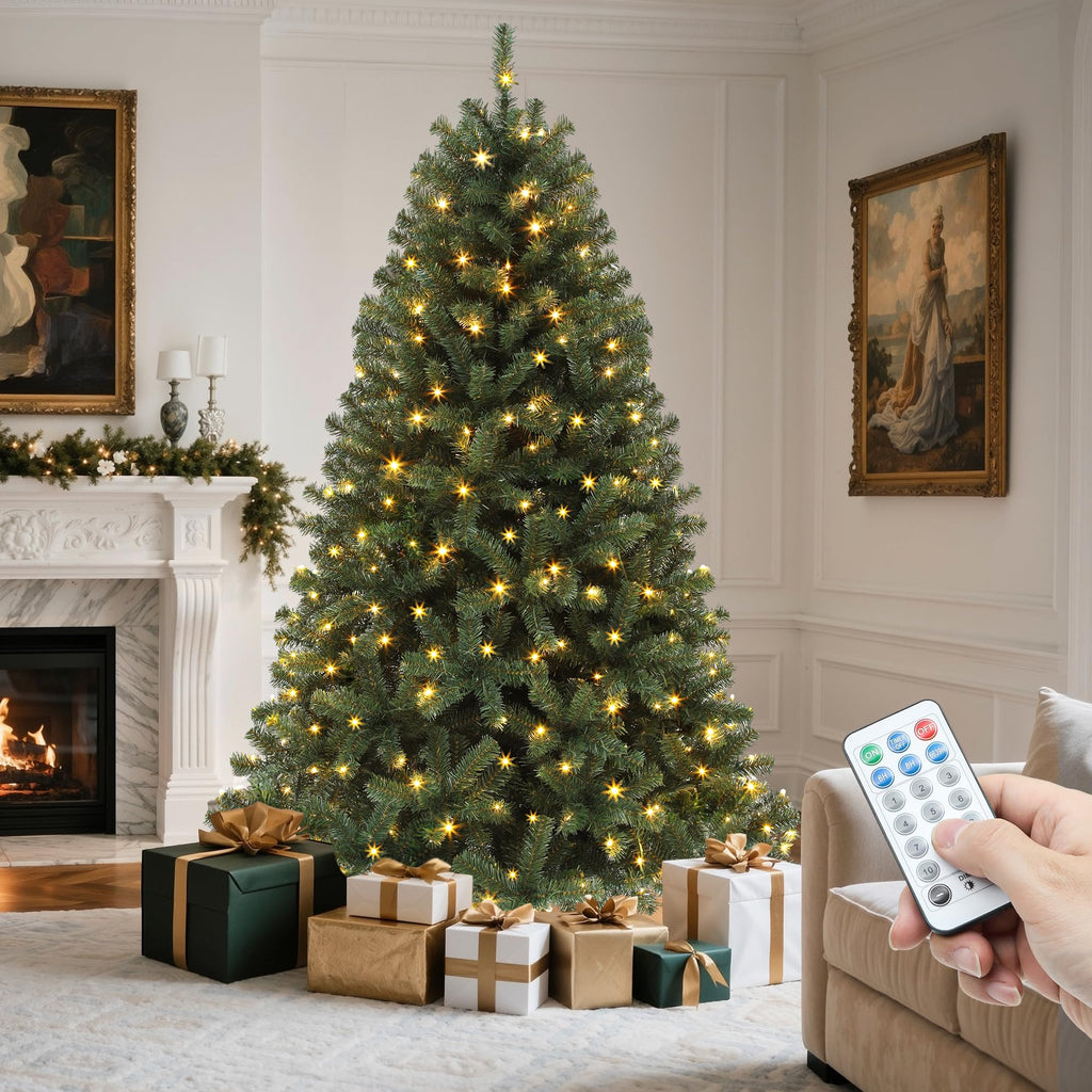 YITAHOME Prelit Artificial Christmas Tree with Remote Control - Genzify Store