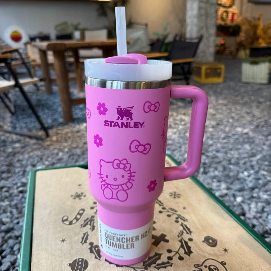 40oz Hello Kitty Stainless Steel Insulated Cup - Genzify Store