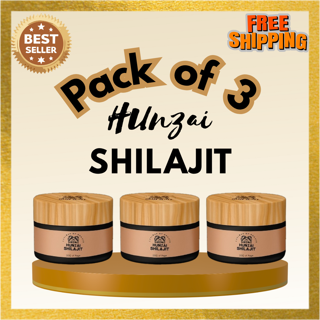 Pure Himalayan Shilajit 20G (0.7 oz) Pack of 3 - Genzify Store