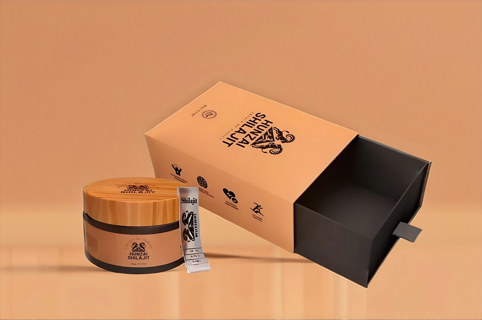 Pure Himalayan Shilajit 20G (0.7 oz) Pack of 3 - Genzify Store