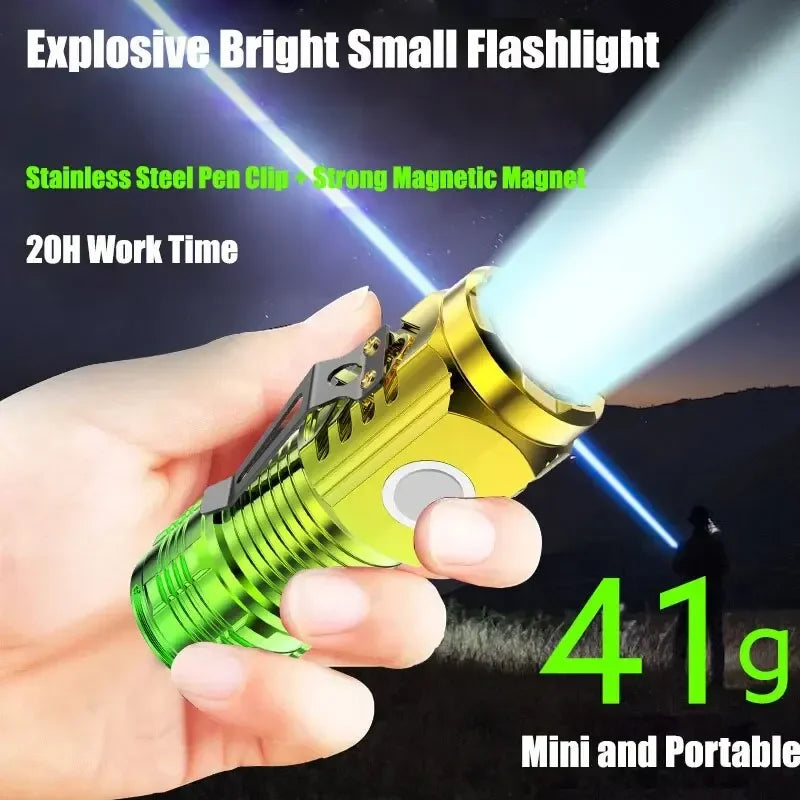 Mini USB Rechargeable Flashlight - Genzify Store