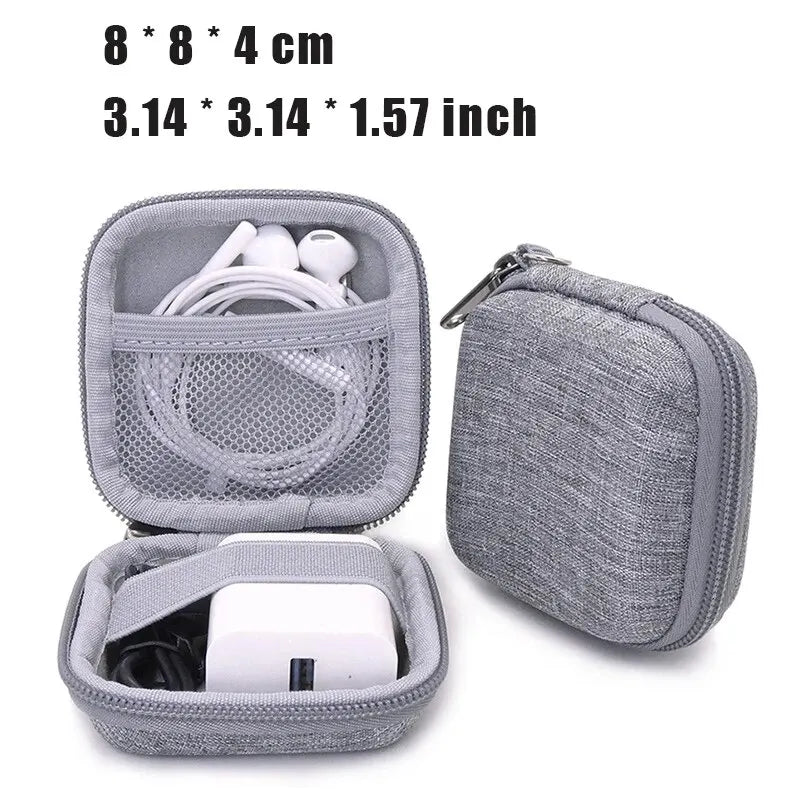 Portable Earphone & Cable Organizer Bag - Genzify Store