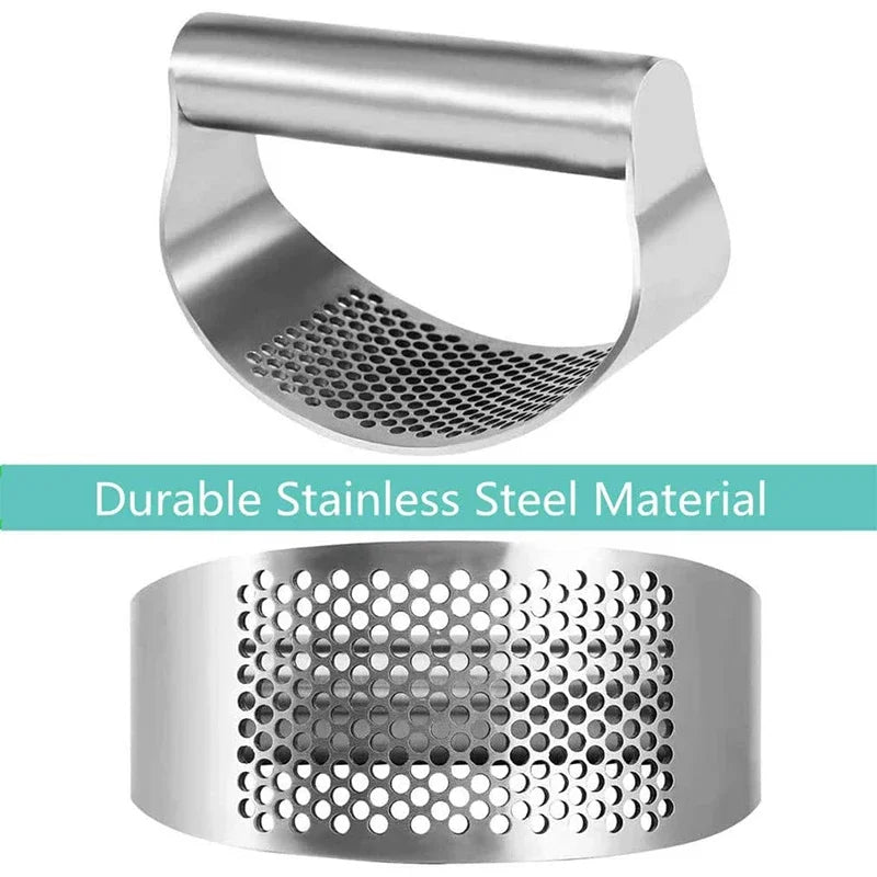 Upgraded Stainless Steel Garlic Press - Genzify Store