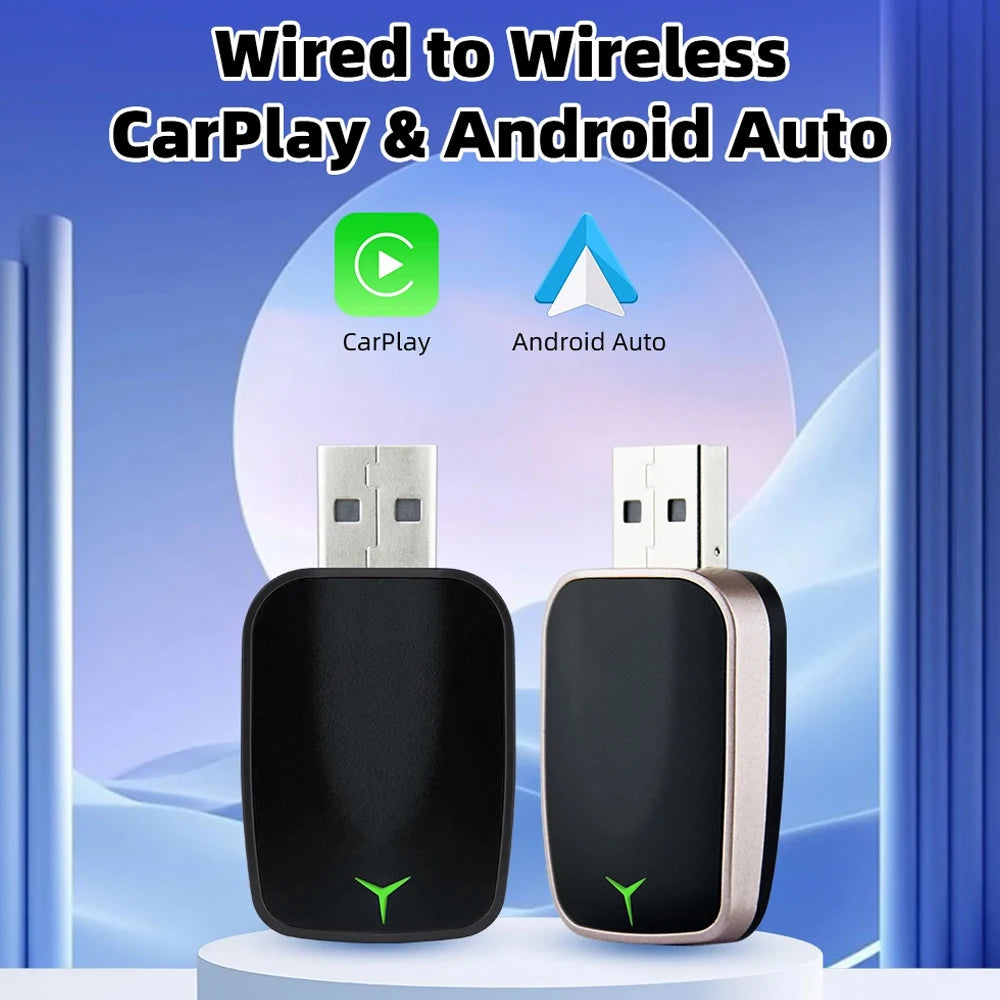 New 2 in 1  Wireless CarPlay Auto Adapter - Genzify Store