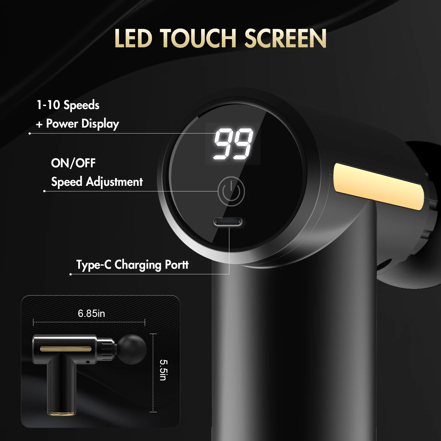Mini Rechargeable Massage Gun - Genzify Store