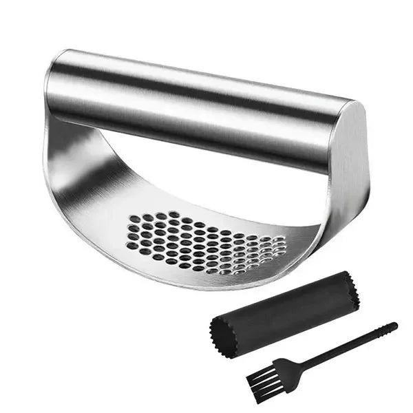 Upgraded Stainless Steel Garlic Press - Genzify Store