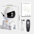 Astronaut Galaxy Star Projector – LED Night Light - Genzify Store