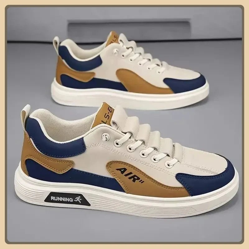 Men’s Leather Casual Shoes – Trendy Low - Genzify Store