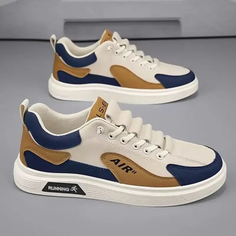 Men’s Leather Casual Shoes – Trendy Low - Genzify Store