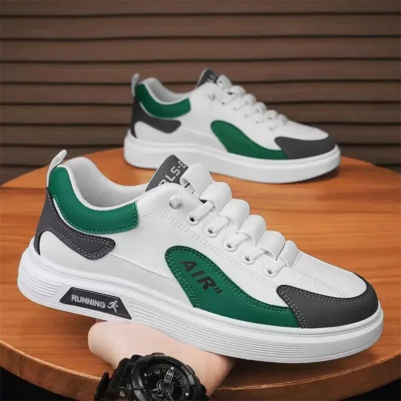 Men’s Leather Casual Shoes – Trendy Low - Genzify Store