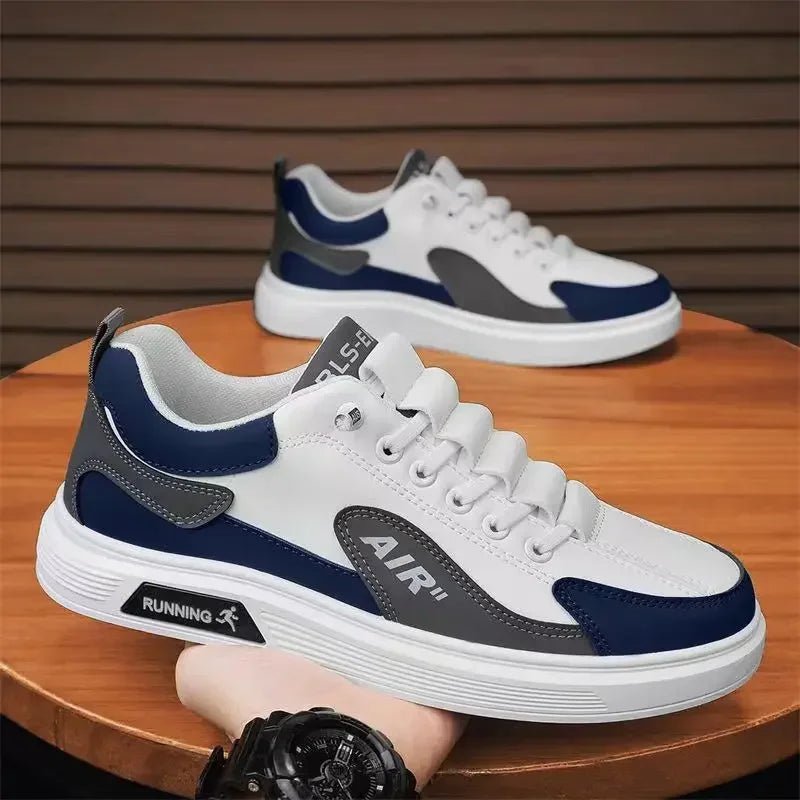 Men’s Leather Casual Shoes – Trendy Low - Genzify Store