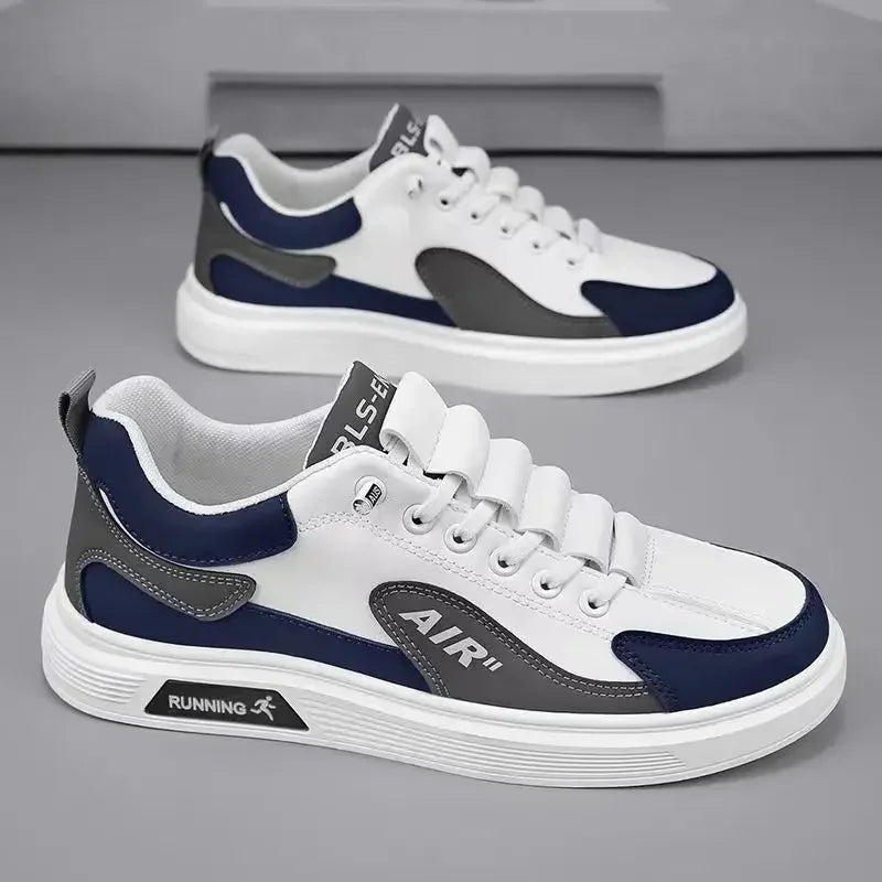 Men’s Leather Casual Shoes – Trendy Low - Genzify Store